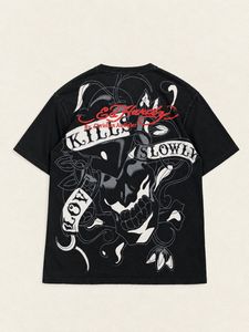Ed Hardy "Love Kills Slowly" Graphic Tee.