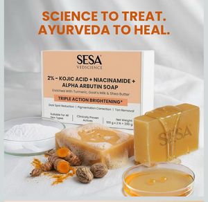 Sesa Brightening and Tan Removal Soap