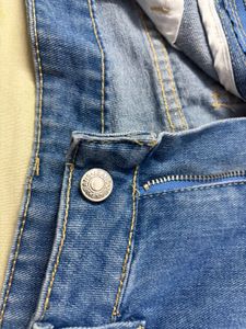 ruff Wide Leg Jeans