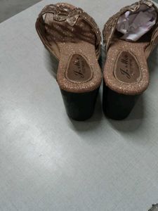 Sparkly Embellished Wedge Sandals