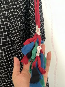 Checked Cropped Trousers