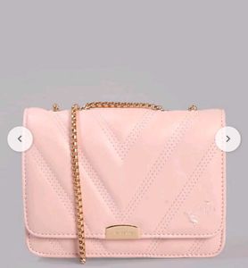 Lino Perros Pink Clutch Sling Purse Women Bag