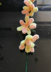 Pipe cleaners flower bouquet