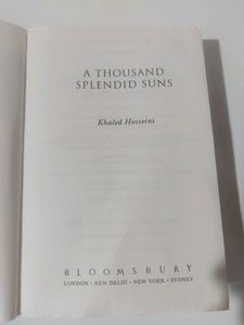 A Thousand Splendid Suns