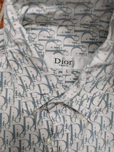 Dior Patterned Long Sleeve Shirt