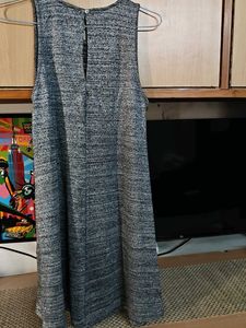 Gray Marled Sleeveless Dress