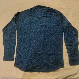Stylish ZEGLER Blue Patterned Shirt