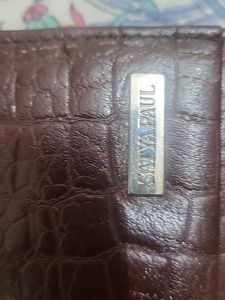 SATYA PAUL Elegant Brown Wallet