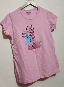 Pink Cotton T-shirt For Girl Or Woman 30 Bust
