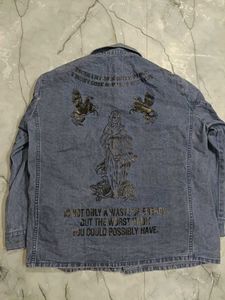 Tomboy Men's Blue Denim Shirt