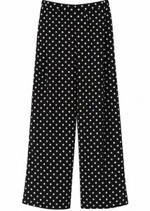 Polka Dot Wide Leg Pants