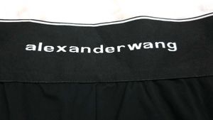 Designer Black Structured Athletic Shorts