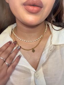 Elegant Double Layer Pearl Necklace