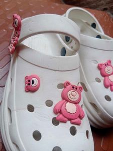 Cute White Bear Clogs
