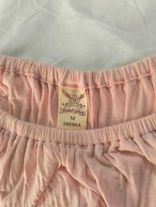 Pink Ruffle Off-Shoulder Top
