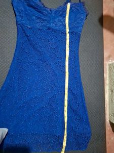 Stunning Royal Blue Lace Dress