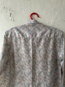 Men's Casual Printed Long Sleeve Shirt