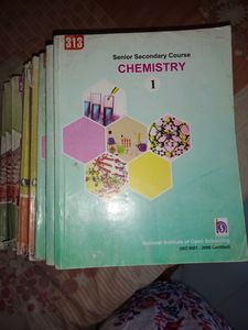 NIOS Science Stream Text Books With Lab Manuals Of Chemistry And Biology