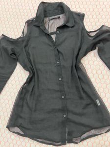 Black cold should bitten up shirt