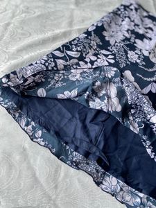 Floral Print A-Line Skirt