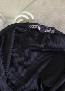 Black Hook and Eye Bodysuit