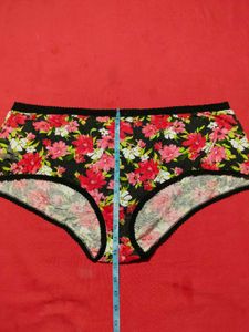 Floral Print Cotton Briefs