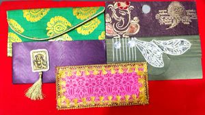 Handmade Decorative Envelopes✨set Of 5 ✉️.