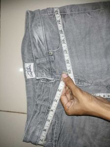 Grey Slim Fit Denim Jeans