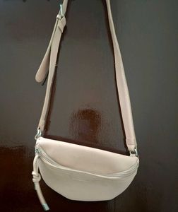Stylish Beige Crossbody Bag