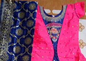 Pink &amp; Blue Girls' Dress