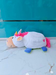 2 in 1 dragon and unicorn plushie