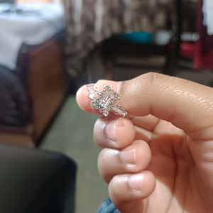 Adjustable Diamond Ring