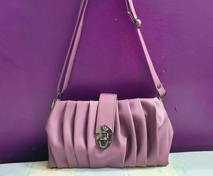 🍇 Purple Rushed Sling Bag 🍇
