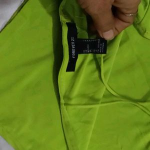 Lime Green Cami Top