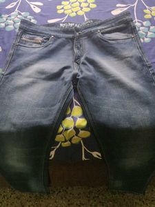 Men's Blue Wash Jeans