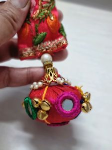 Pair Fancy Latkan Tassel For Blouse Lehenga
