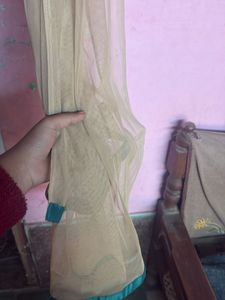 Embroidered Green Blouse and lengha