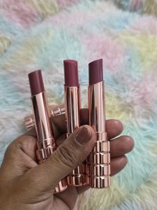 Rose Gold Textured Lipstick Set