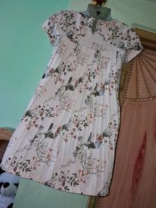 Floral Print A-Line Dress