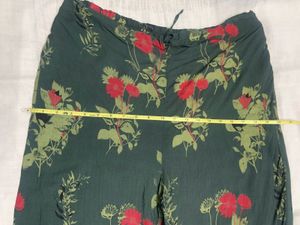 Stylish Floral Print Palazzo Pants