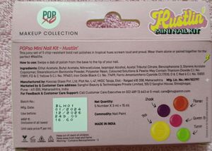 Myglamm Popxo Hustlin' Mini Nail Kit