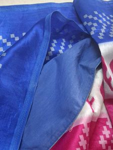 Beautiful Blue &amp; Pink Saree