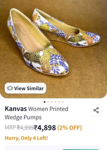 Kanvas Printed Wedges