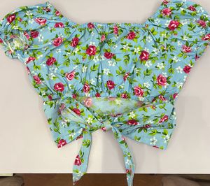 Blue Floral Print