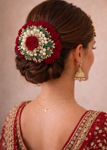 Embellished Floral Hair Accessory