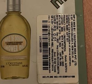 L'Occitane Almond Body Care Samples