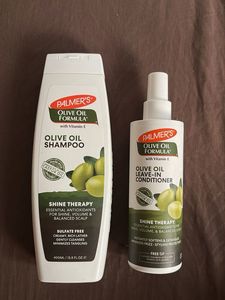 viral palmers shampoo and heat protectant spray