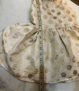 Chandri Polka Dots Frock(clearence Sale)