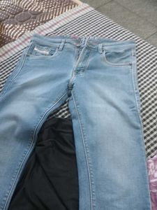 Light Wash Denim Jeans