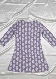 Floral Print short kurta